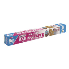 Sealapack Ready to USE Baking Paper, 37cm x 8 METRE ROLL, Brown, SAP015,White