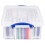 Really Useful Really Useful Box Plastic Storage 18 Litre Clear (Pack Of 3) 7