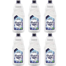 Comfort 6x Ironing Water 1L, Original/Blue, Fresh Scent, Fabric, Liquid, 3 Pack of 1