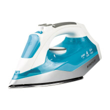STATUS Ontario Iron | Clothes Steam Iron | 2200W | White/Aqua | ONTARIOIRON1PKB4