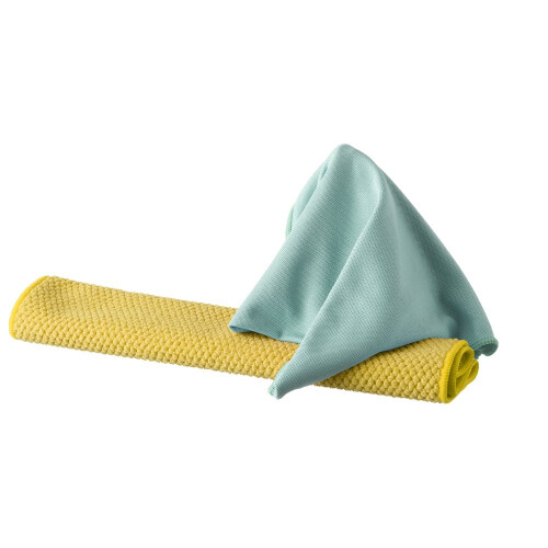 Spontex Microfibre Window Kit, 2 Wipes 1