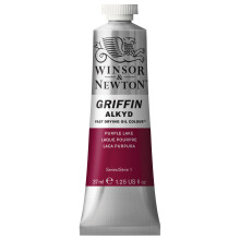 Winsor & Newton Griffin 37ml Alkyd Fast Drying Oil Colour Tube - Purple Lake