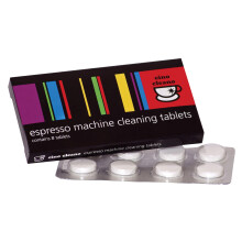 Cino Cleano Coffee Machine Cleaning Tablets (8) by Cafetto Australia | Compatible with home coffee machines | Espresso Machine Cleaning Tablets - Saf