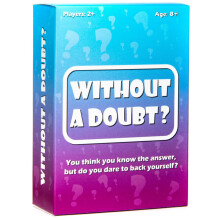 Shot in the Dark Without a Doubt? A Hilarious Quiz Game of Ridiculous Questions, Guesswork and Family Fun | 2+ Players | Adults, Kids & Families