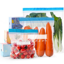 Adtefon Freezer Bags, 70 Pcs Food Storage Reusable Sandwich 3 Sizes Food Bags for Vegetables, Fruits, Meat, Grains