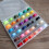 72 PCS Sewing Thread Assortment, 36 Color Thread for Sewing Machine with 36 Same Color Bobbins, Polyester Thread 400 Yards/Spool 5
