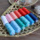 72 PCS Sewing Thread Assortment, 36 Color Thread for Sewing Machine with 36 Same Color Bobbins, Polyester Thread 400 Yards/Spool 3