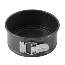 6 Inch Springform Cake Tin - 16CM Round Cake Pan, Non-Stick Baking Tins, Carbon Steel Cake Tray, Loose Base Baking Mould, Cheesecake Tins with Remova