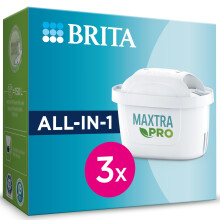 BRITA - Water Filter Cartridge - MAXTRA PRO All-in-1 Refill 3-Pack