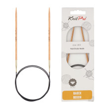 KnitPro Basix Beech Fixed Circular Needles 47" (120cm) | 3.00mm