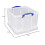 Really Useful Really Useful Box Plastic Storage 42 Litre Clear (Pack Of 2) 9