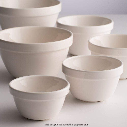 Mason Cash Mason Cash Original White 22 cm Earthenware All-Purpose Pudding Basin 1