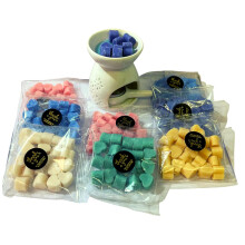 20 x Highly Scented Wax Melts Mini Hearts Many fragrances Designer Inspired (Summer Bouquet)