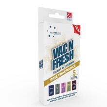 Vac N Fresh Perfume Hoover Inserts - Odour Eliminator for Your Vacuum Cleaner - Neutraliser for Pet Smells - Scented Freshener Discs for Carpet, Fabr
