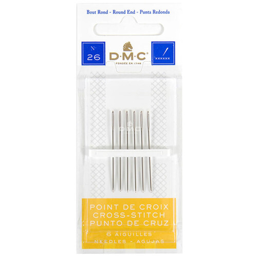 DMC Size 26 Cross Stitch Needles(6)
