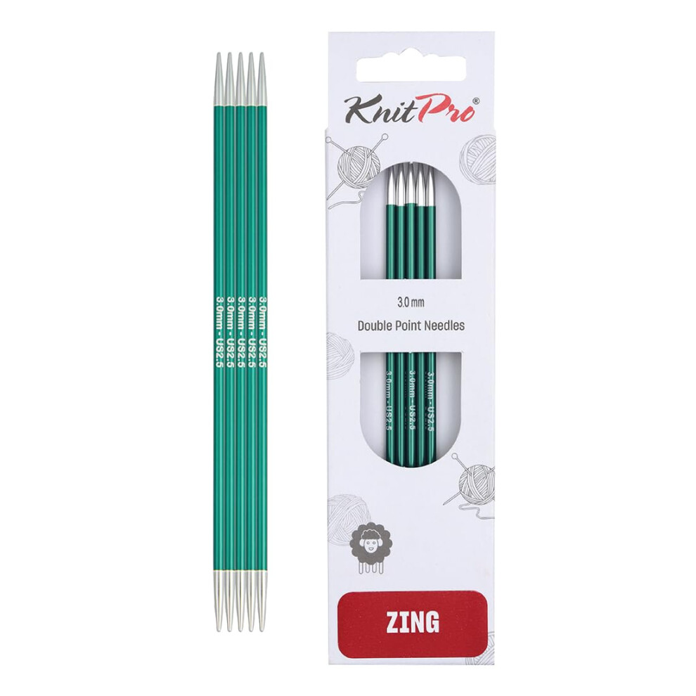 Zing Double Pointed Needles 6" (15Cm) | 3.00Mm Knitpro