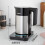 Bosch Bosch Sky TWK7203GB 7 Variable Temperature settings & KeepWarm function, Cordless Kettle, 1.7 Litres, Black/Silver 2