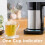 Bosch Bosch Sky TWK7203GB 7 Variable Temperature settings & KeepWarm function, Cordless Kettle, 1.7 Litres, Black/Silver 7