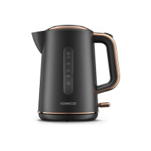 Kenwood Abbey Lux Water Kettle, 360 Swivel Base, Fast Boiling, Removable Filter, Water Capacity 1.7L, ZJP05.C0DG, 3000W, Dark Grey with Rose Gold