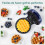 SNAILAR Mini Waffle Maker, 550W Waffle Iron, Ready Indicator Light, Non Stick Coating, Cool Touch Handle, Compact Size, Blue 5