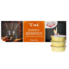 Till Fondue Gel 1x set of 80g (3 pieces) pots per pack