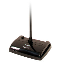Ewbank 525 Manual Floor and Carpet Sweeper, Lightweight Speedsweep Floor Cleaner with Low Profile Body to Reach Under Furniture, Ridged rubberised ty