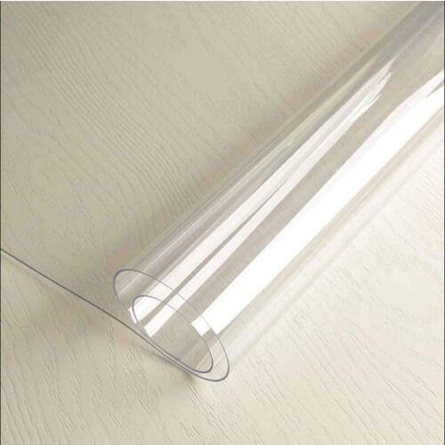 PVC Table Protector Table Cover/Protector Transparent Made to Measure (Available in (120x60 cm) 1