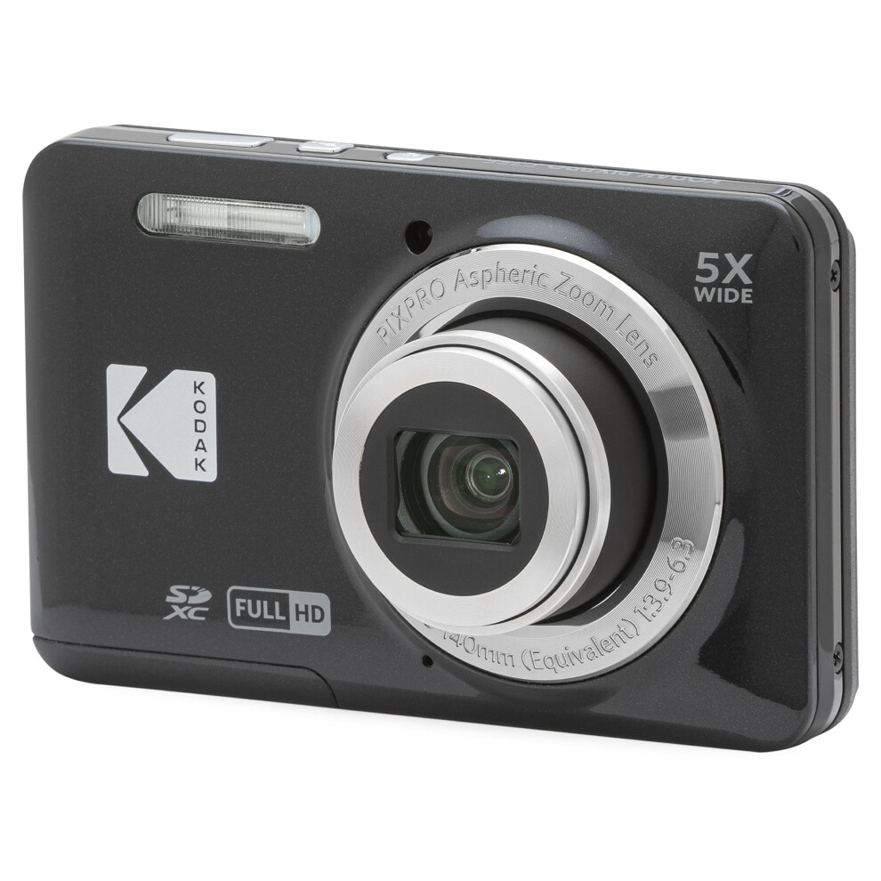 Kodak Pixpro Fz55 16Mp 5X Zoom Compact Camera - Black