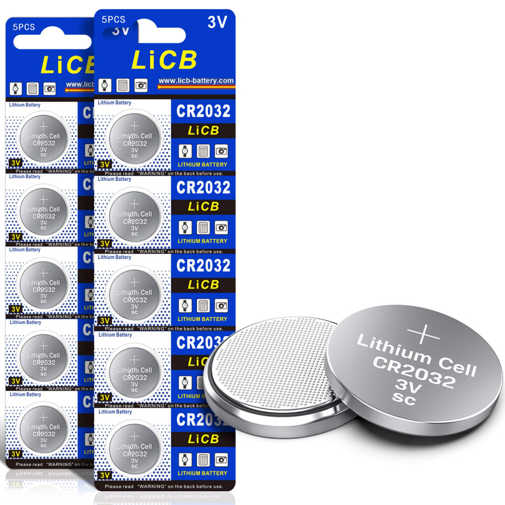 Photos - Battery LiCB CR2032 3V Lithium CR 2032 10PCS