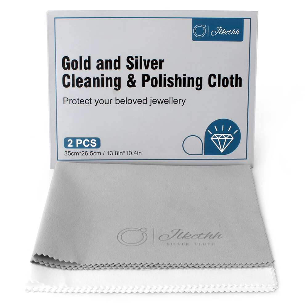 Photos - Wrist Watch Jewelry Cleaning and Polishing Cloth Set, Silver Cleaning Cloth for Jewellery for Dust and Rust Remover, Restore Shine for G