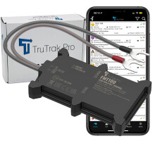 TruTrak Pro - FMT100+ GPS Tracker - Real Time Vehicle Tracker Device - Van, Motorcycle, Caravan, Motorhome, Tractor, Coach, Bike & Car Tracker - Pay