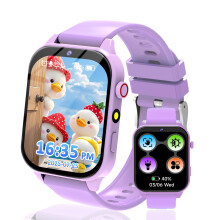 kaacly Kids Smart Watch for Girls Boys Gifts,Smart Watch Kids with 1.83 Inch DIY Face Steps Counter Sleep Monitoring Birthday Gifts Watch Toys for Ch