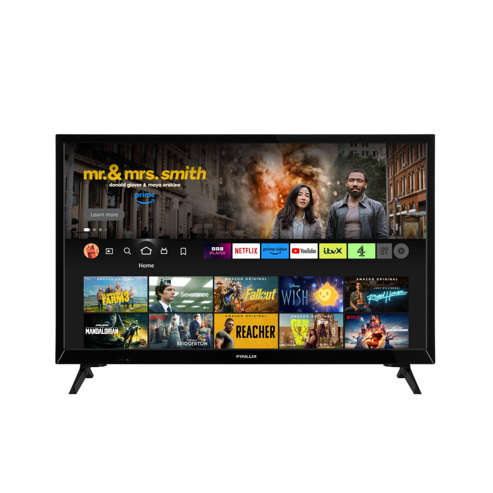 Finlux Mh24f 24 Inch Hd Ready, Smart, Fire Tv, Freeview Play, Netflix, Youtube, Prime Video, Disney+, Now Tv, Tnt Sports, Alexa, Hdr10, Dolby Audio, 45083846