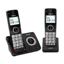 VTech EA5051 DECT Cordless Phone with Answering Machine,Nuisance Call Blocker, Volume Booster, Easy-to-Read Backlit Display, 18 Hours Talk-time, Hand