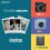 Instax SQUARE SQ1 Instant Camera, Glacier Blue 8