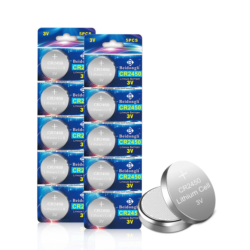 Cr2450 3V Lithium Button Cell Cr 2450 Batteries Pack (Cr2450-10P) 95856117