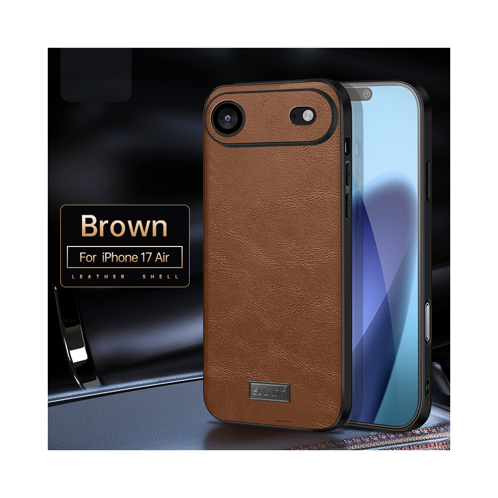 Anti-Fingerprint Case For Iphone 17 Air Â Brown 6925861118623