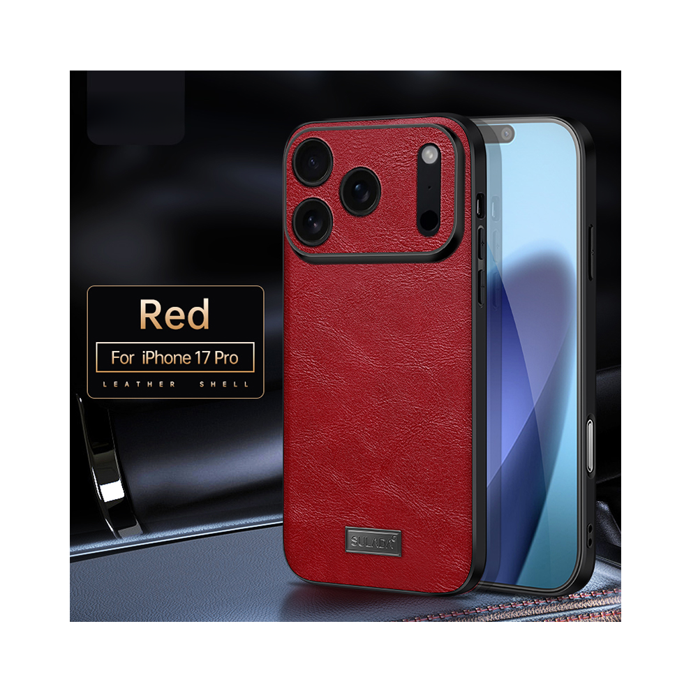 Anti-Fingerprint Case For Iphone 17 Pro Â Red 6925861118593