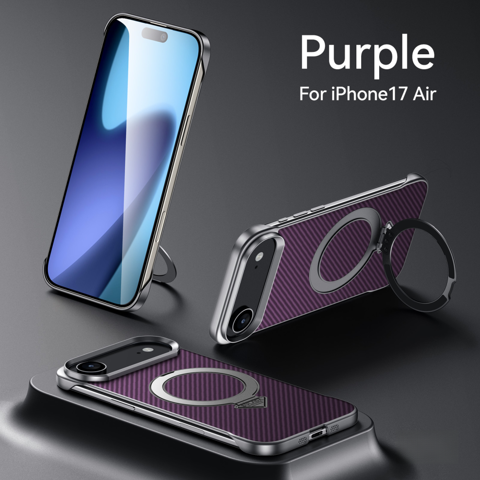 Kickstand Case With Magsafe For Iphone 17 Air Â Purple 6925861119507