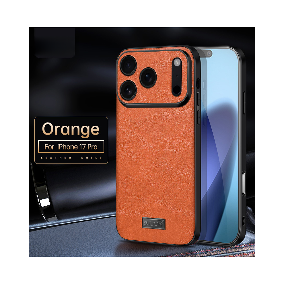 Anti-Fingerprint Case For Iphone 17 Pro Â Orange 6925861118616