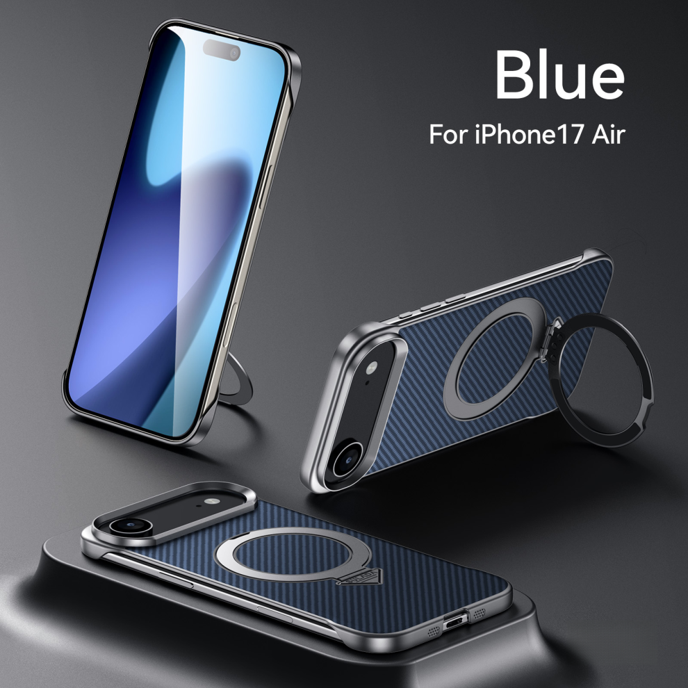 Kickstand Case With Magsafe For Iphone 17 Air Â Blue 6925861119477