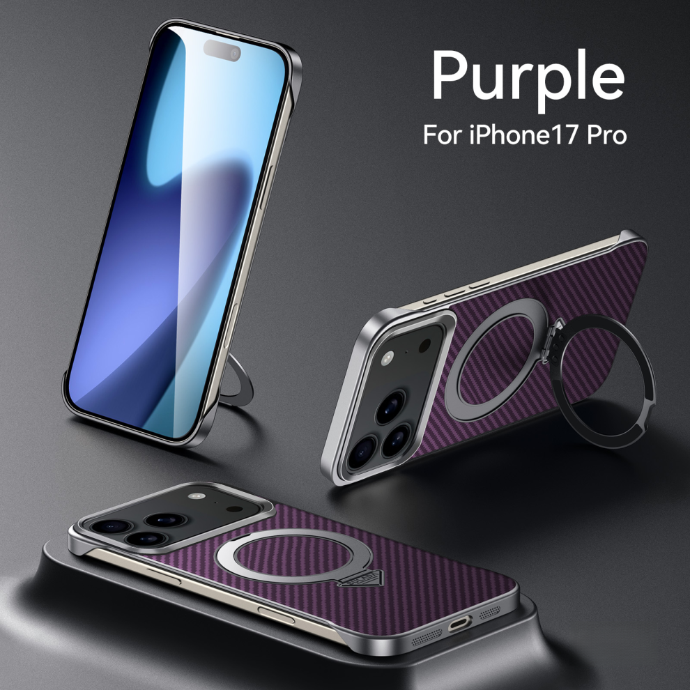 Kickstand Case With Magsafe For Iphone 17 Pro Â Purple 6925861119460