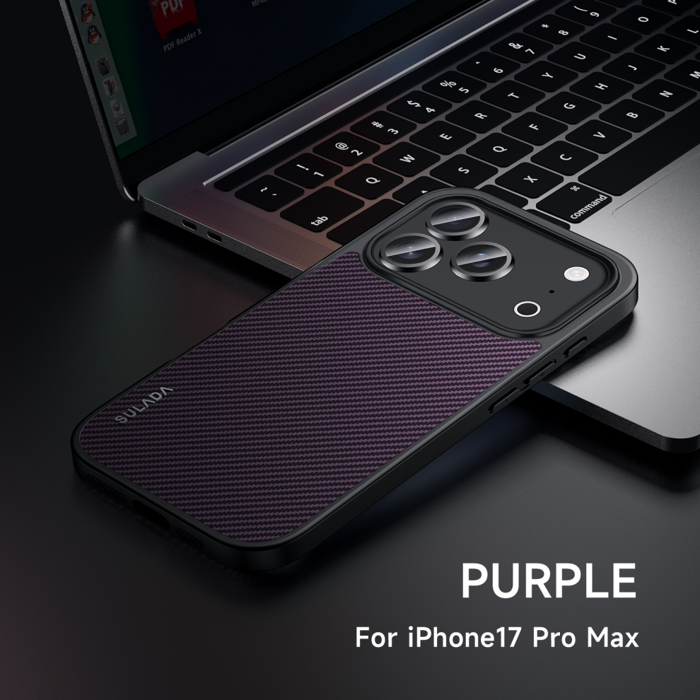 Magnetic Case With Magsafe For Iphone 17 Pro Max Â Purple 6925861118999