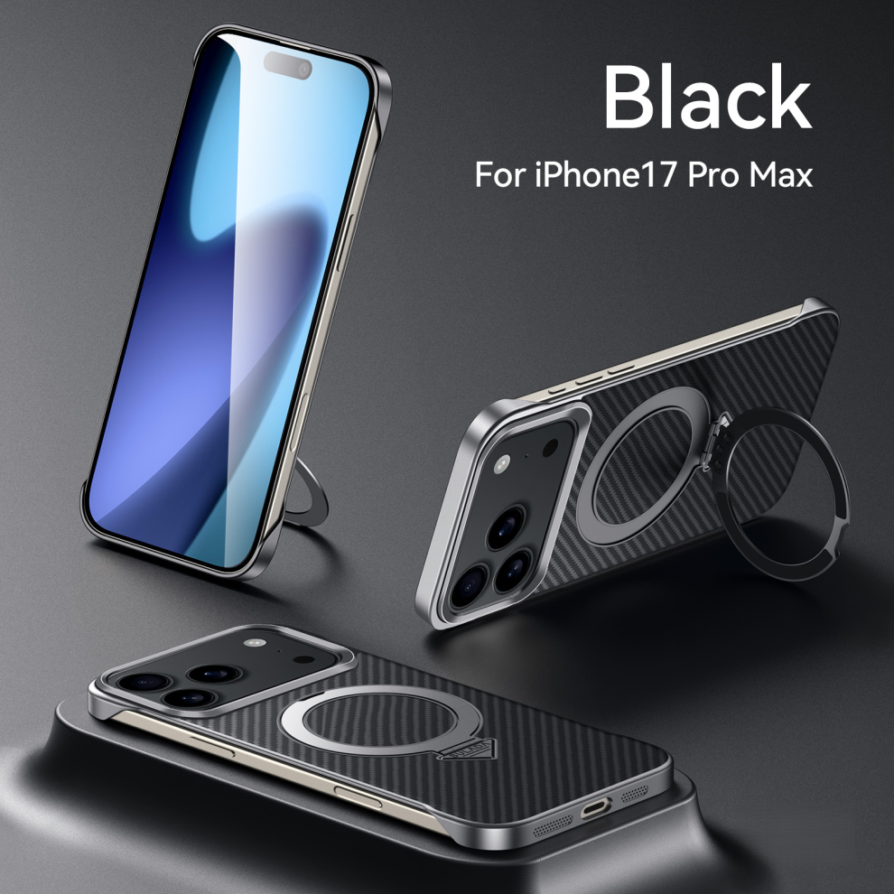 Kickstand Case With Magsafe For Iphone 17 Pro Max Â Black 6925861119408