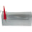 Sterling US Aluminium Mailbox - Silver 2