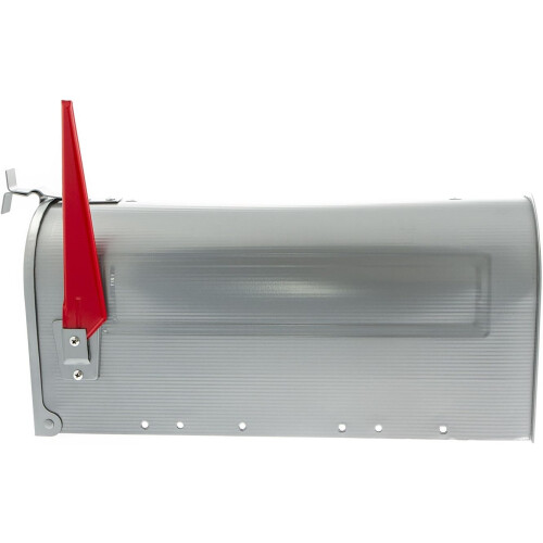 Sterling US Aluminium Mailbox - Silver 1