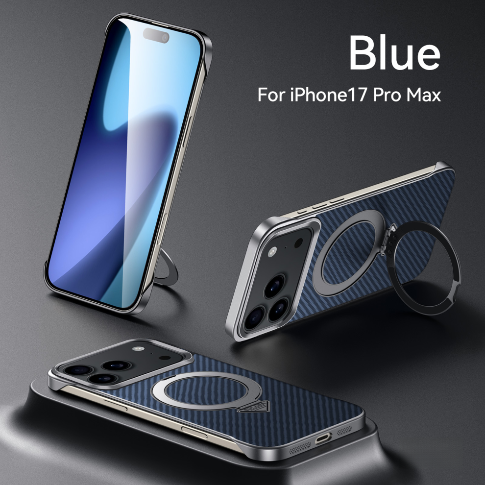 Kickstand Case With Magsafe For Iphone 17 Pro Max Â Blue 6925861119392