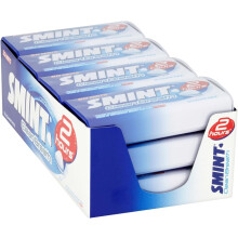 Smint Sugar Free Mints – 2 Hour Clean Breath, 50 XXL Peppermint Flavour - 12 Tins