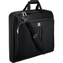 HUGH BUTLER Suit Carrier - Suit Bags for Men - Travel Garment Bags for 3 XL Suits - Suit Cover for a Businessman - Black Luggage Bag - Clothes With...