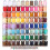 New brothread 80 Spools Janome Colours Polyester Machine Embroidery Thread Kit 500M Each Spool - NewColours Assortment 1